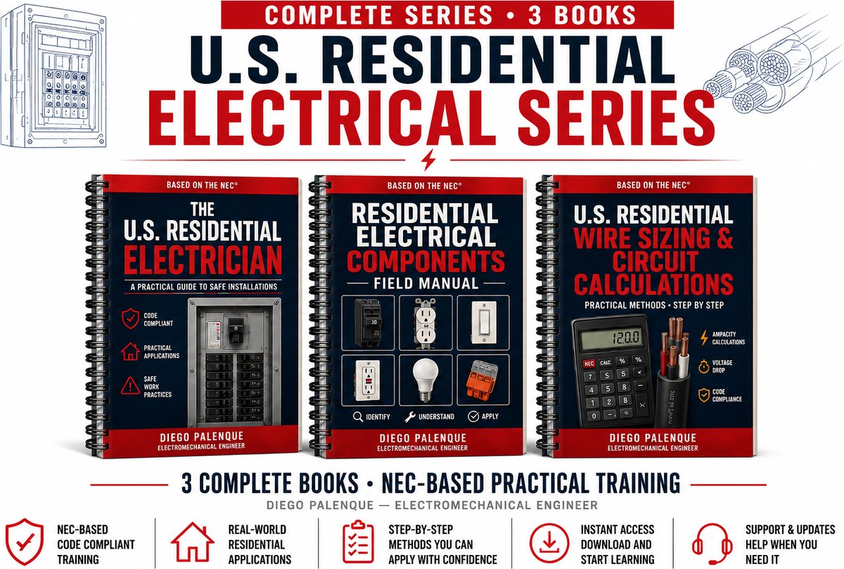 The three books of the U.S. Residential Electrical Series