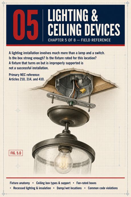 Chapter 5 — Lighting & ceiling devices